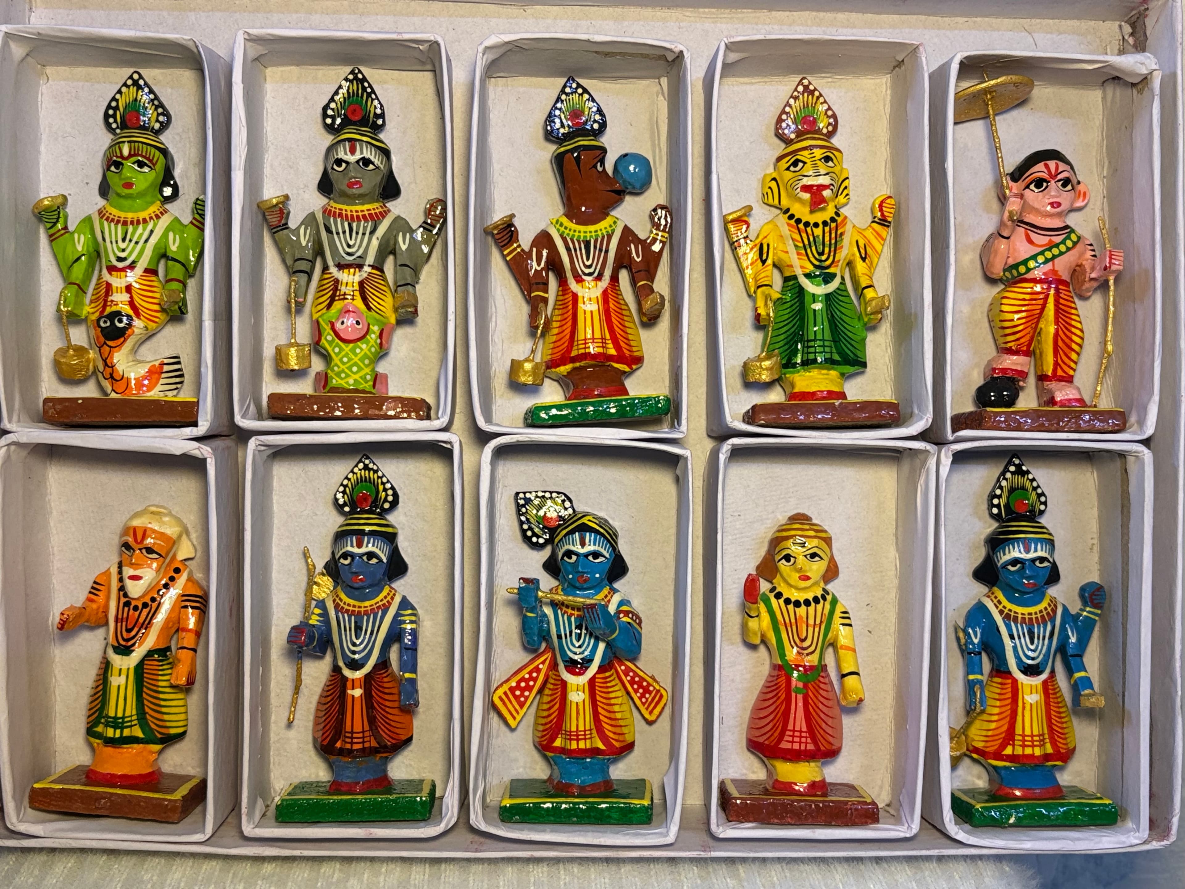 Dashavatar Set (Ten Avatars)