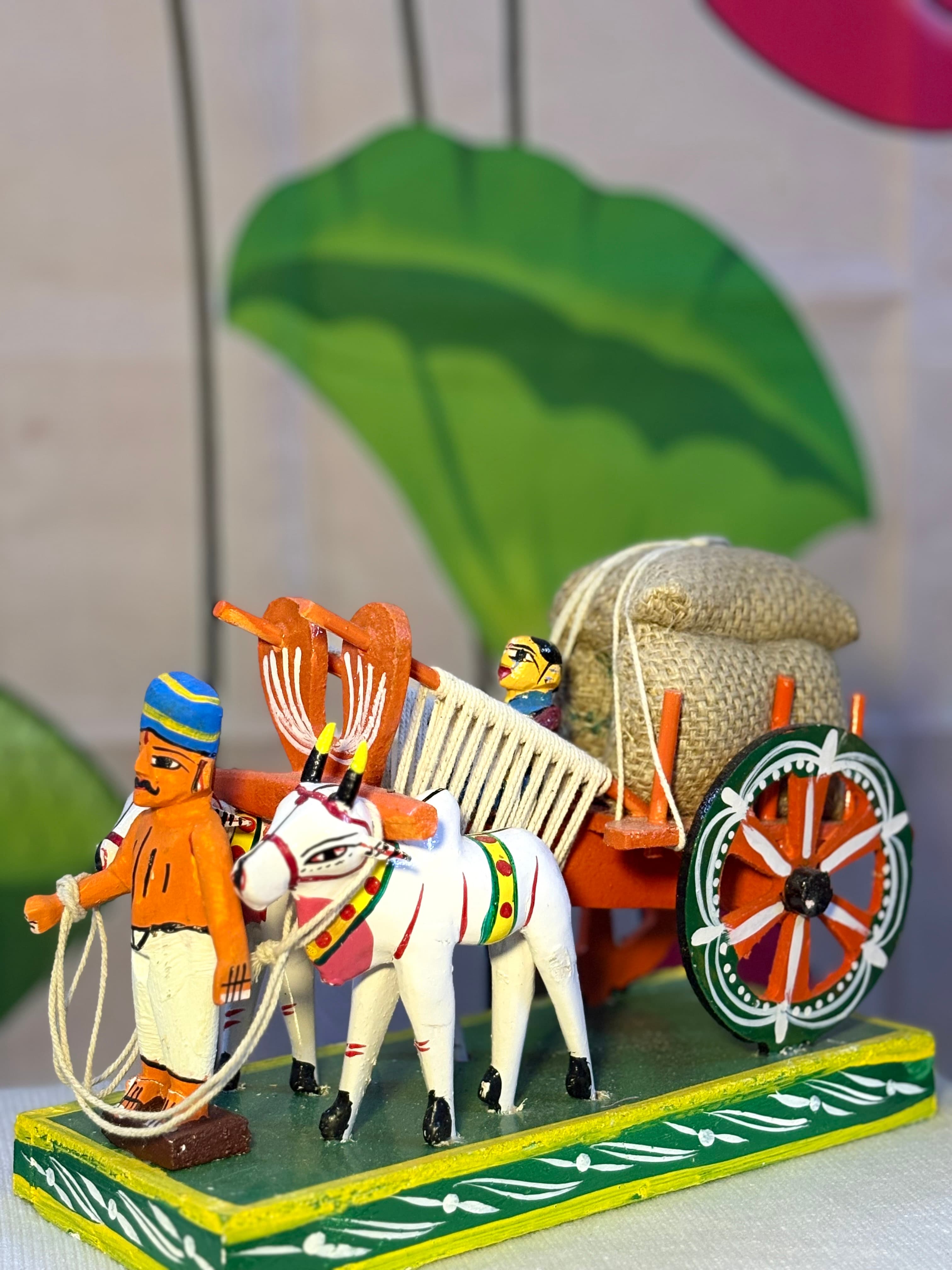 Handcrafted Traditional Bullock Cart view 2