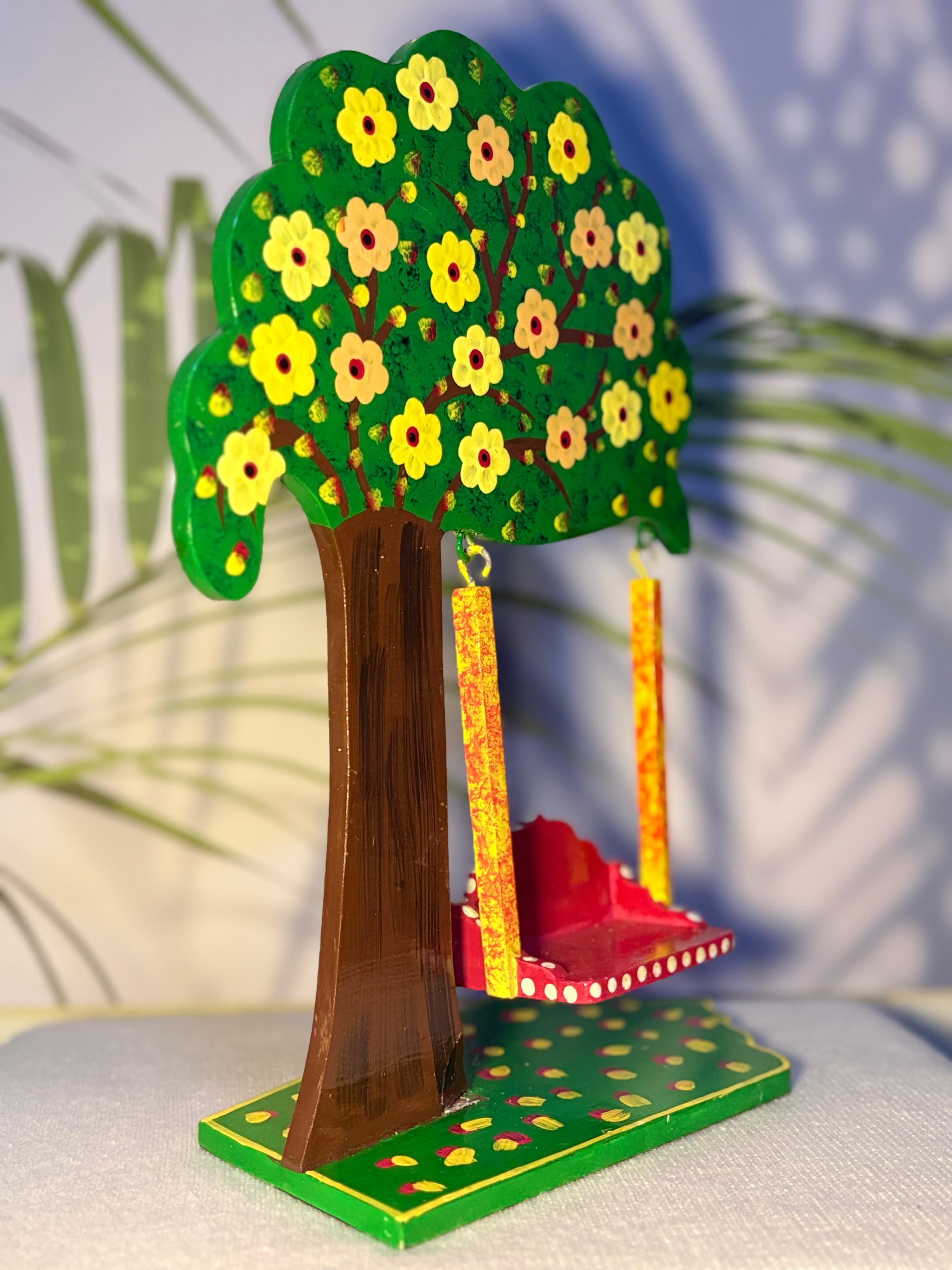 Handcrafted Tree Swing view 2
