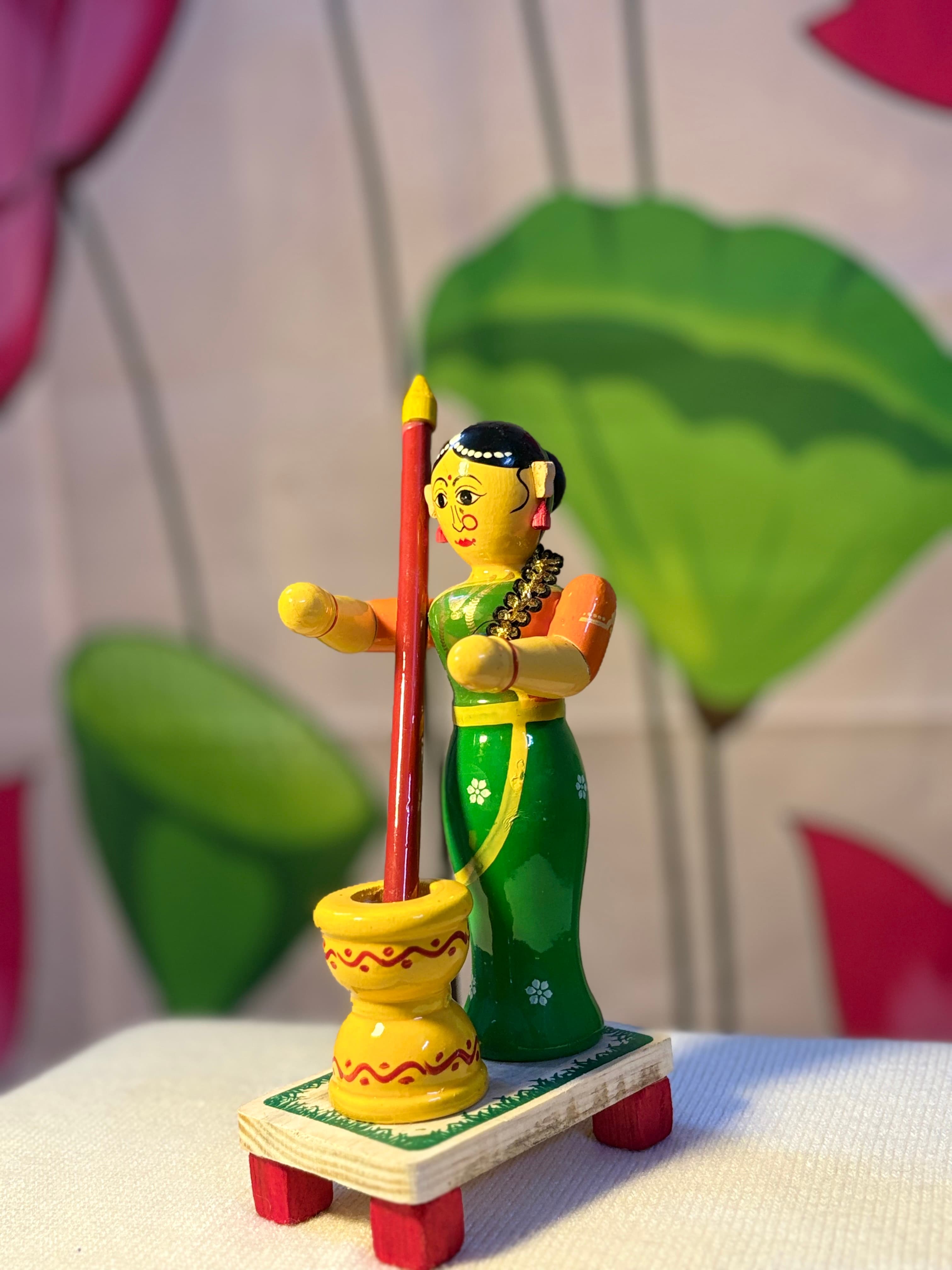 Traditional Butter Churning Doll view 2