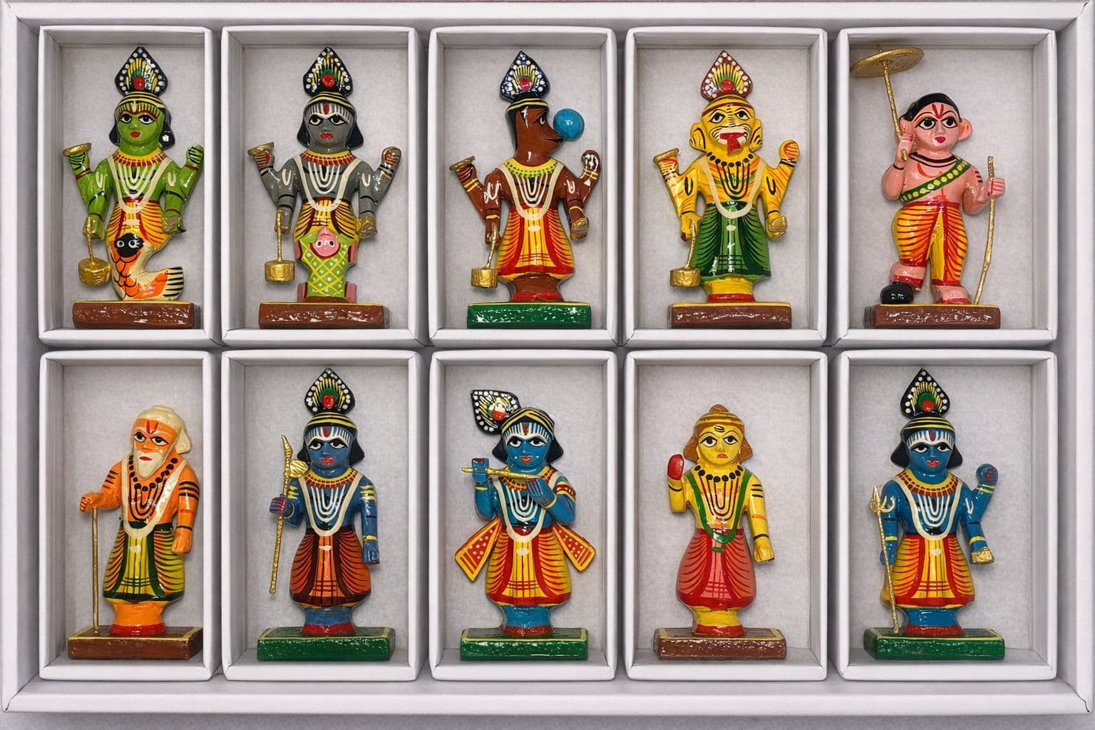 Dashavatar Set (Ten Avatars)